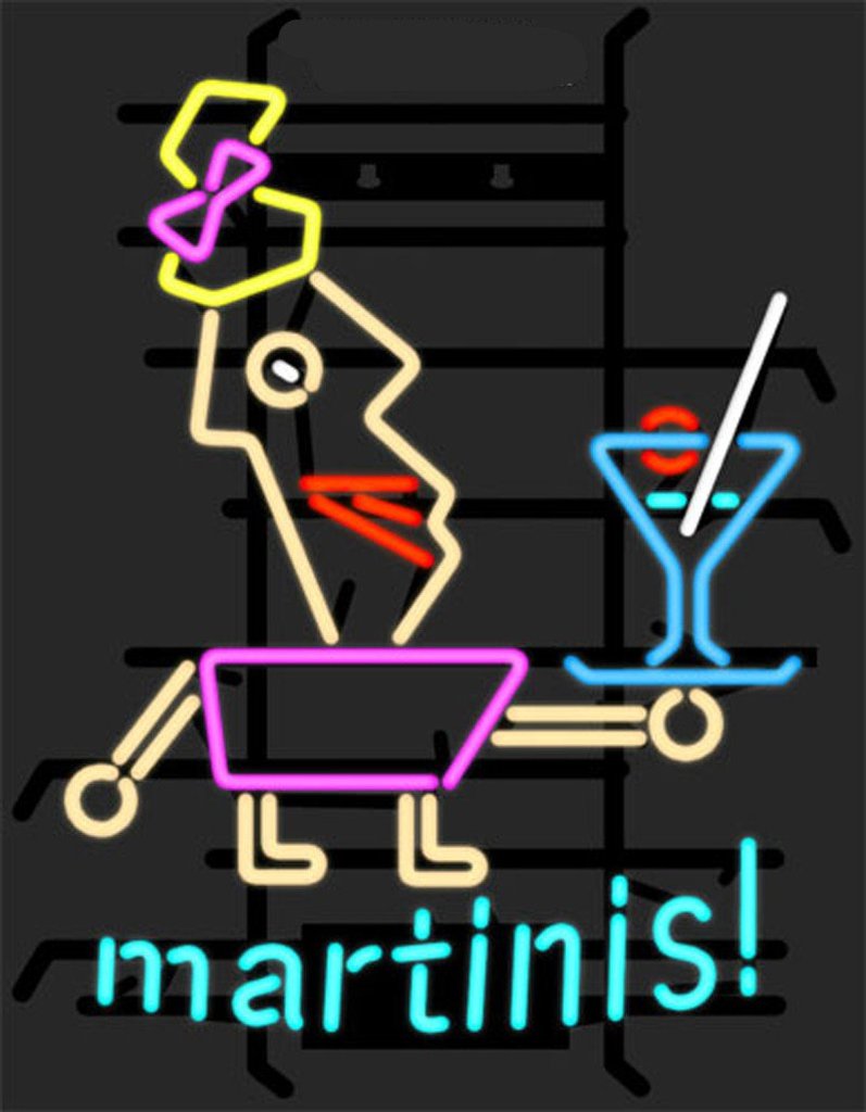 Martinis Beer Neon Sign